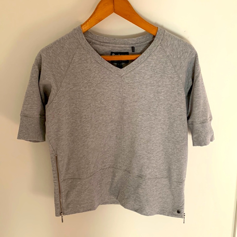 BARBOUR sweatshirt crop top
